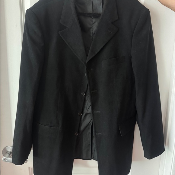 Classic Black Men's Blazer with pants